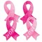 Big Dot of Happiness Pink Ribbon DIY Decorations - Breast Cancer Awareness Double-Sided Paper Ribbon-Shaped Essentials - Set of 20